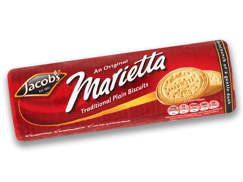 Jacob's Marietta Plain Biscuit Packet