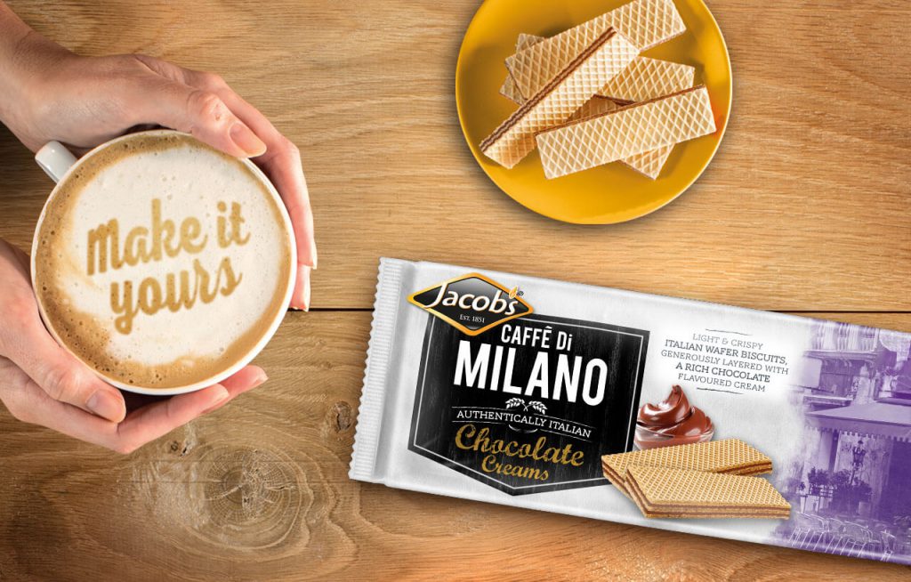 Caffe di Milano Chocolate Cream Wafers