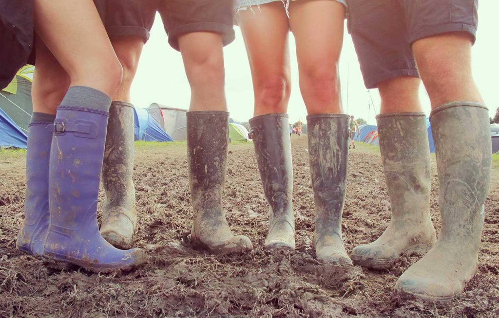 Festival Mud & Wellies