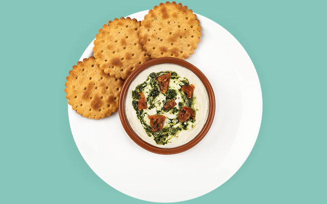 Just like the infamous chant, this cracker creation strikes the perfect balance between Spanish and Italian influences.