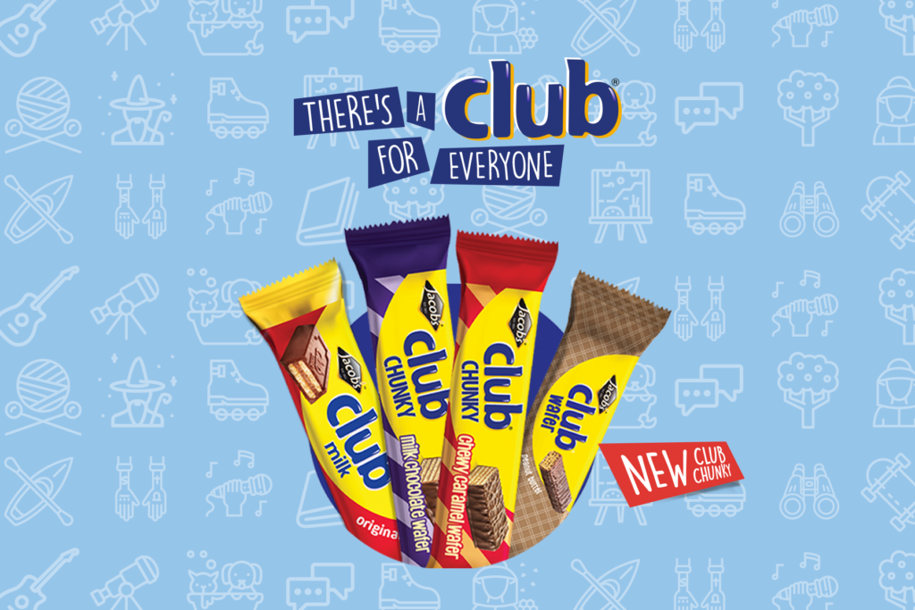With the launch of New Jacobs Club Chunky, there really is a Club for everyone!