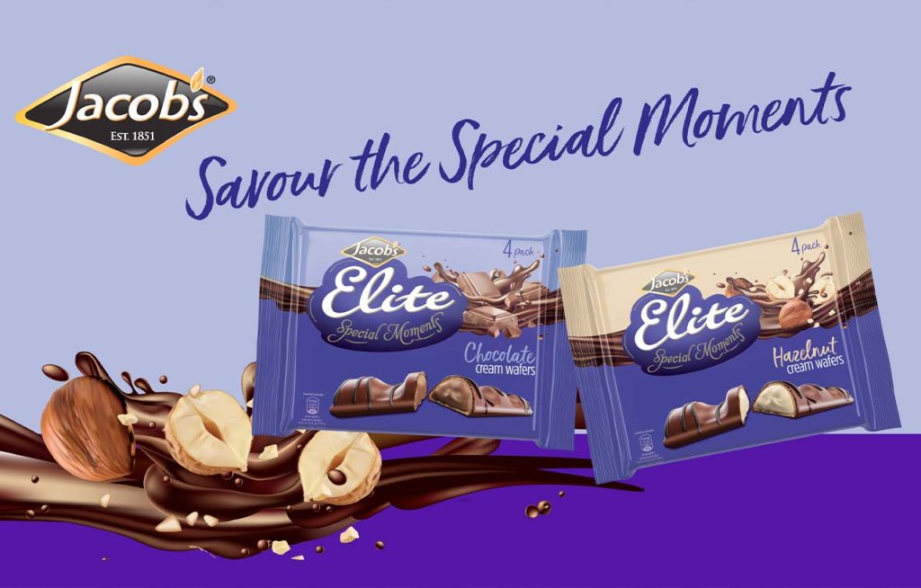 We are delighted to launch our NEW Elite Special Moments Cream Wafer Bars.